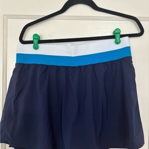 Beach Riot Navy and Blue Women's Skort
